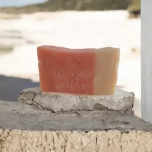 Jabón Artesanal Crema de Fresa – Suavizante (100 g)