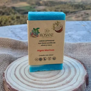 Jabón Artesanal de Algas Marinas – Purificante (100 g)