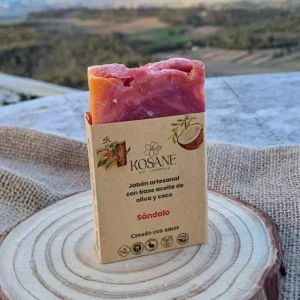 Jabón Artesanal de Sándalo – Equilibrante (100 g)